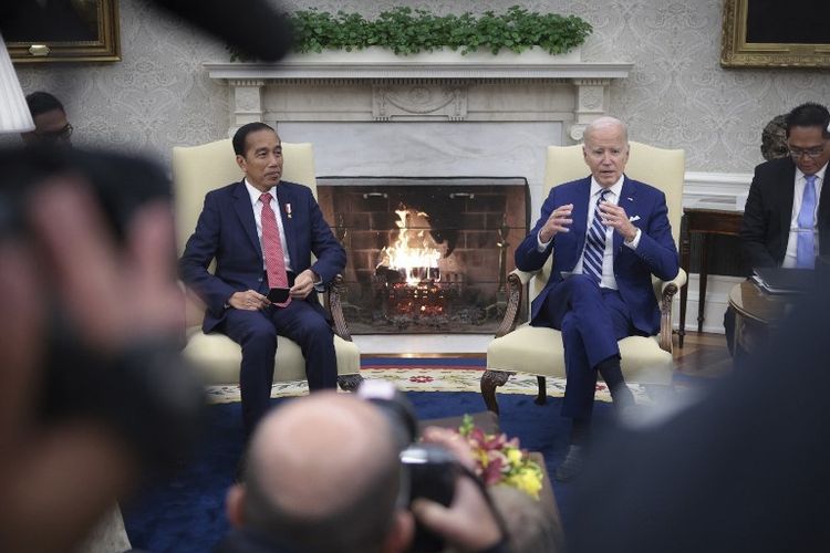 Jokowi Bertemu Joe Biden