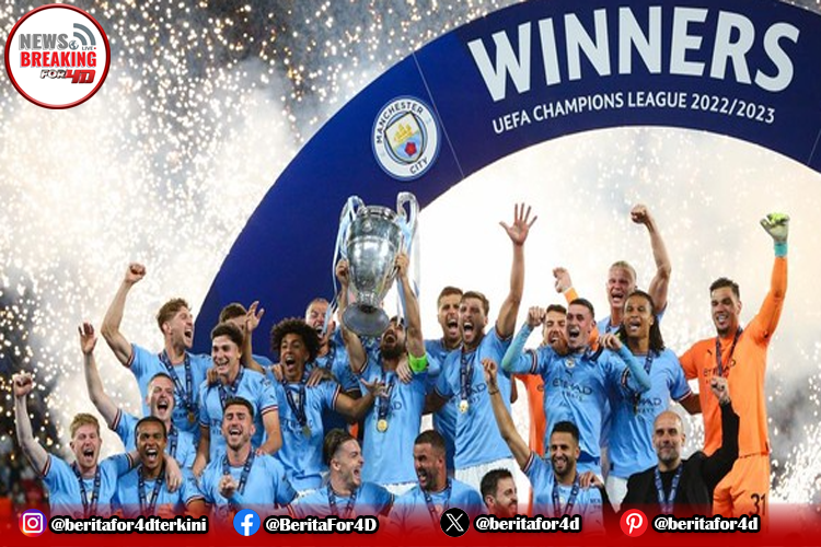 Manchester City Juara Liga Premier League 2023/2024