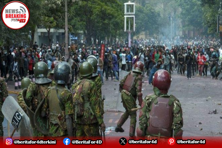 Demonstrasi di Kenya, 5 Orang Tewas Ditembak